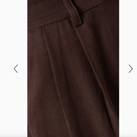 Reformation Mason Pant Brown - Petite 4 - Picture 5 of 5